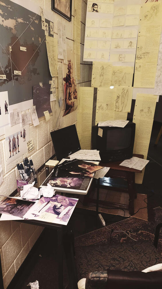 The Fifth Era, 2023, mixed digital media installation, dimensions variable