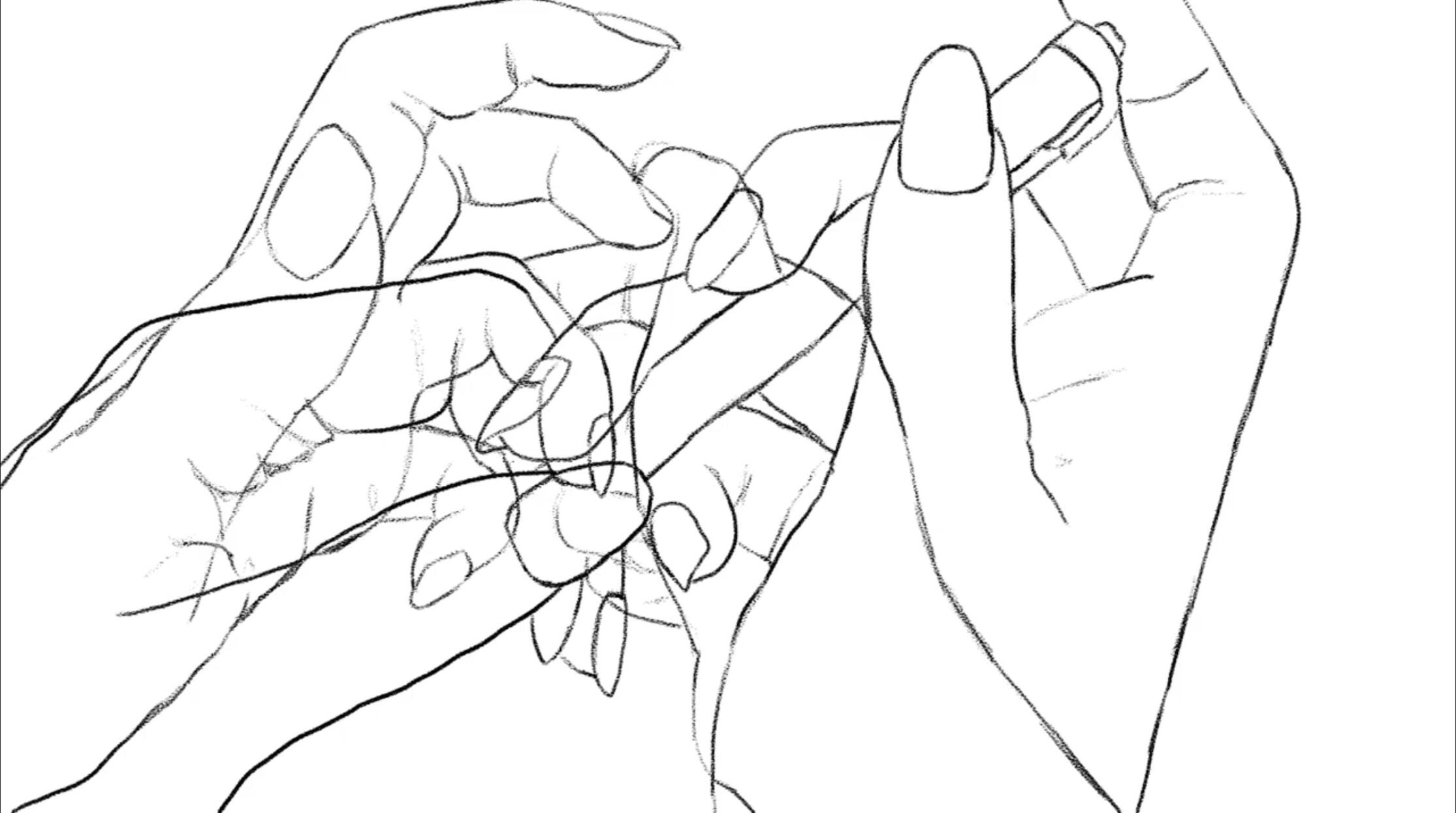 Read Between the Lines (still), 2023, video, 1920 × 1080 pixels, 1m